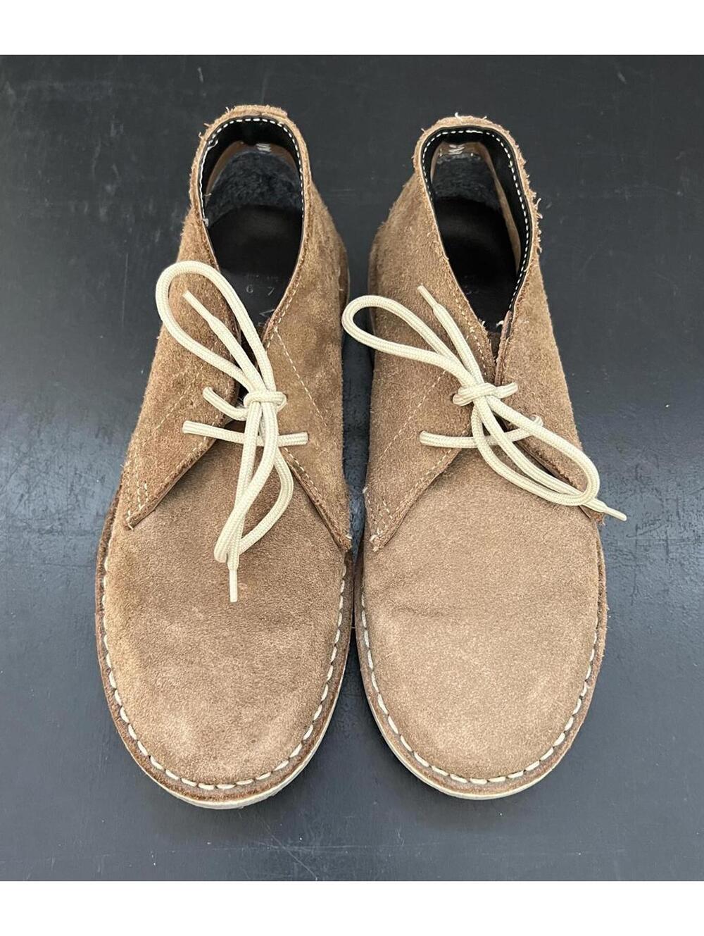 Veldskoen Unisex‎ Heritage Farmer Brown Suede Lace-Up Shoes - 7Men - Picture 2 of 8